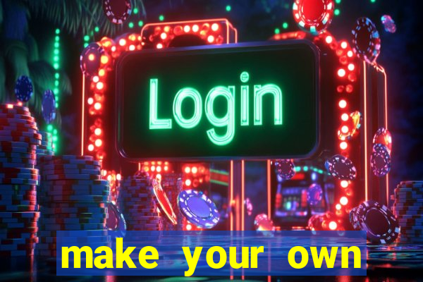 make your own bingo app